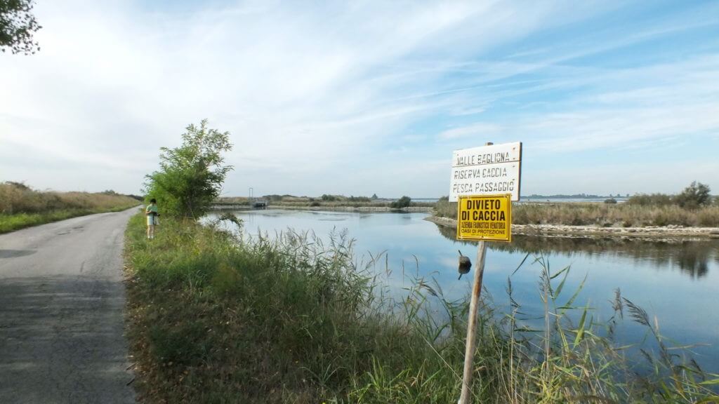 parco regionale veneto del delta del po, po river delta, italy