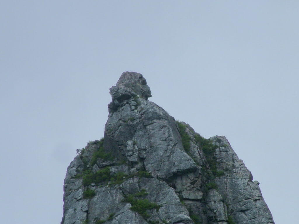 the tin man formation, western brook pond, gros morne national park, newfoundland, canada
