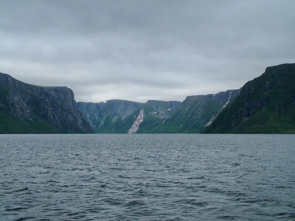 western brook pond, gros morne national park, newfoundland, canada
