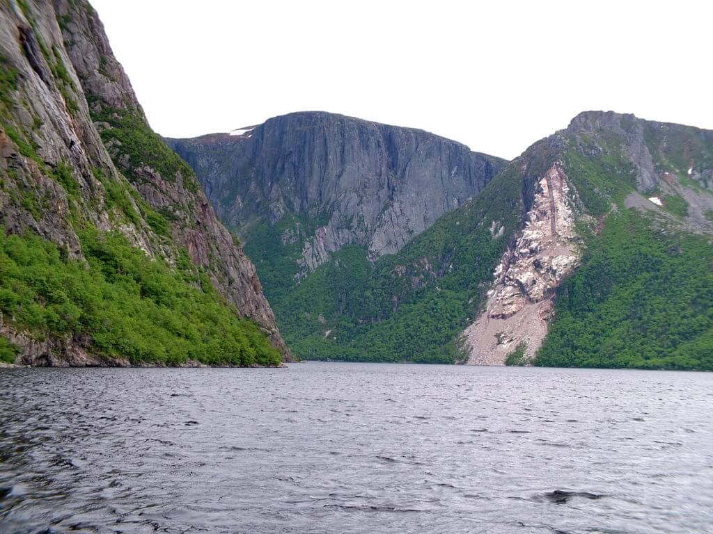 western brook pond, gros morne national park, newfoundland, canada