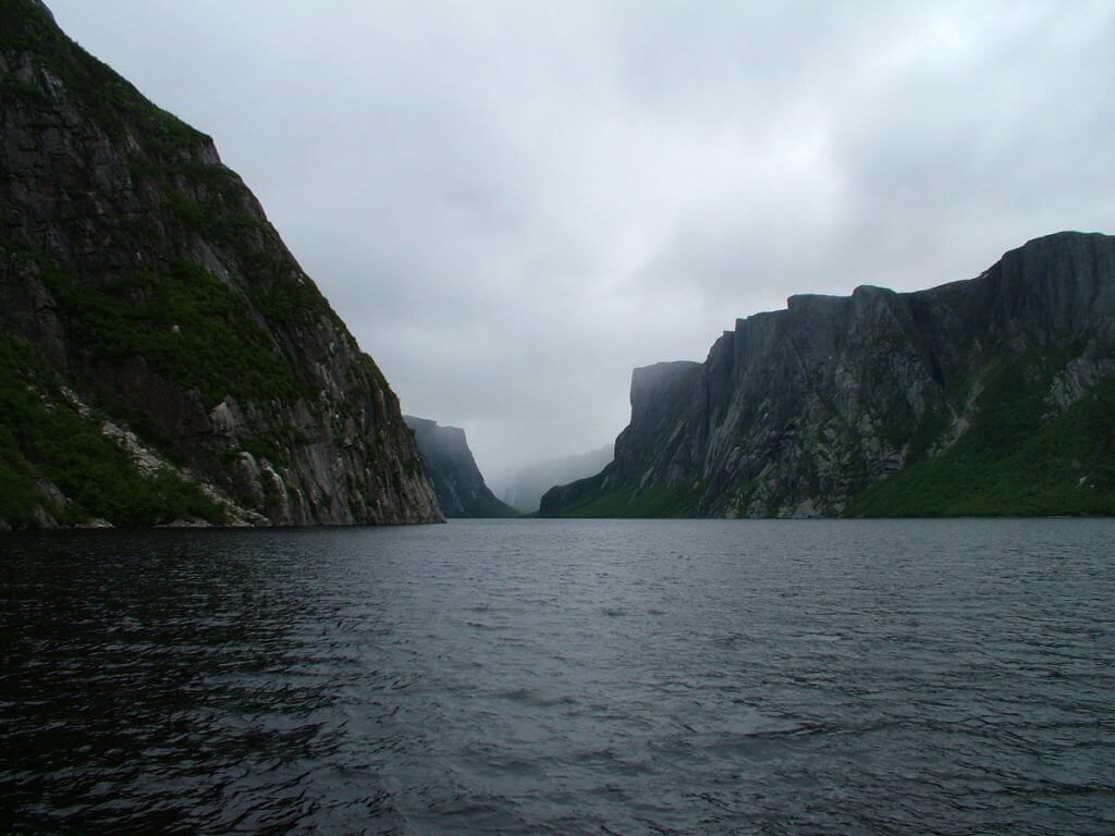 western brook pond, gros morne national park, newfoundland, canada