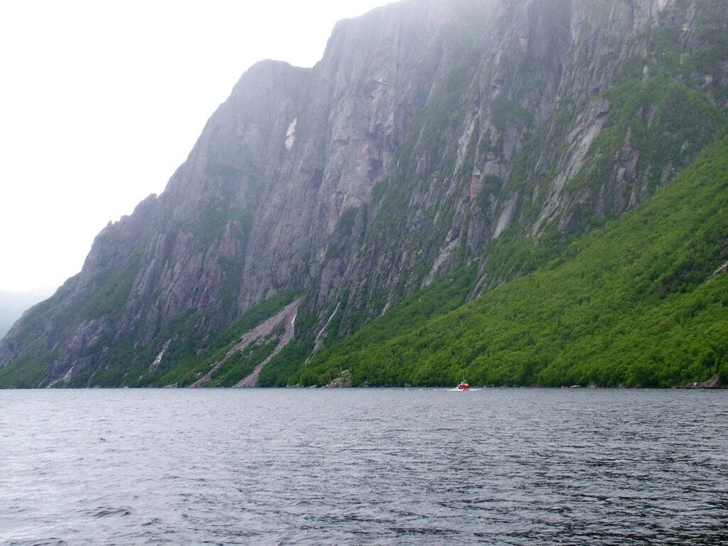 western brook pond, gros morne national park, newfoundland, canada
