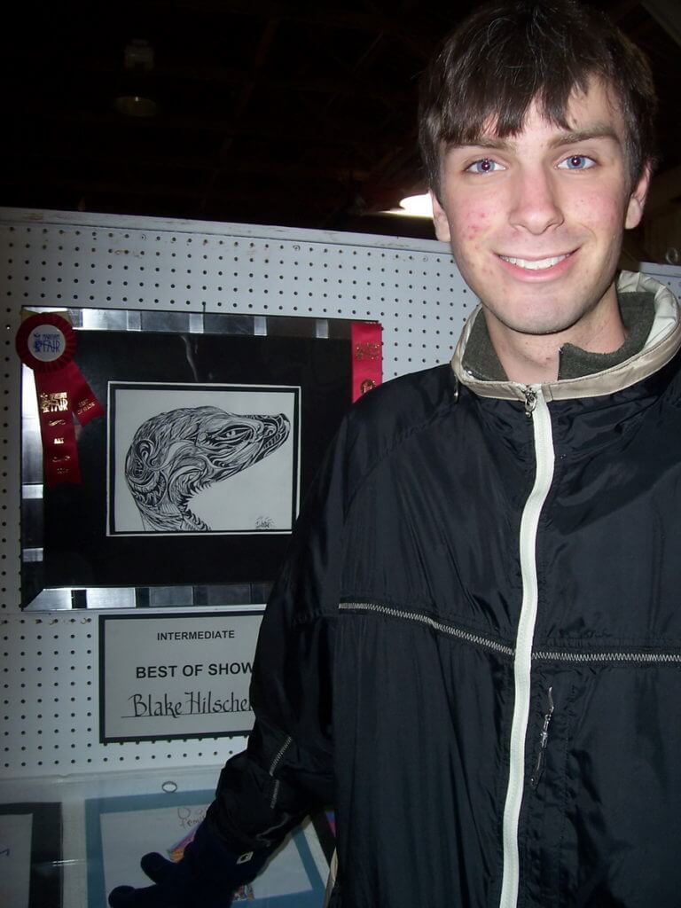 a winning entry in the art competition, markham fair, markham, ontario, 2006