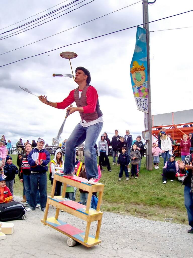 juggler, markham fair, markham, ontario, 2008
