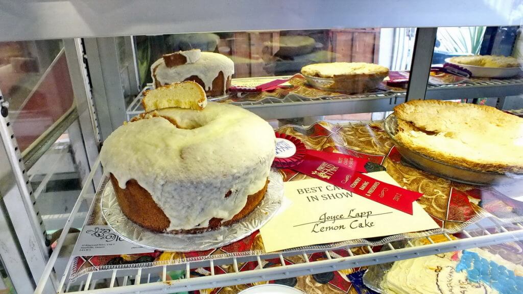 entries in the baking competition, markham fair, markham, ontario, 2012