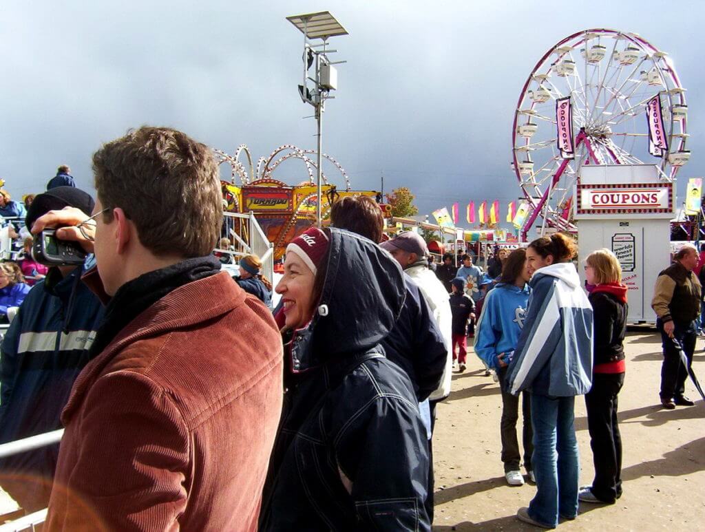 midway rides, markham fair, markham, ontario, 2003
