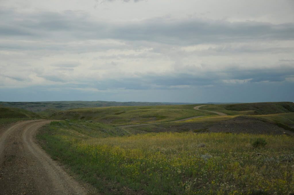 Image of the back country loop, grasslands national park, saskatchewan