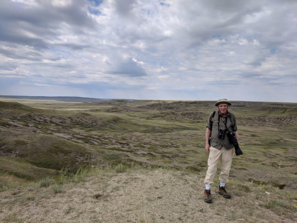 Image of bob at laouenen coulee, grasslands national park, saskatchewan