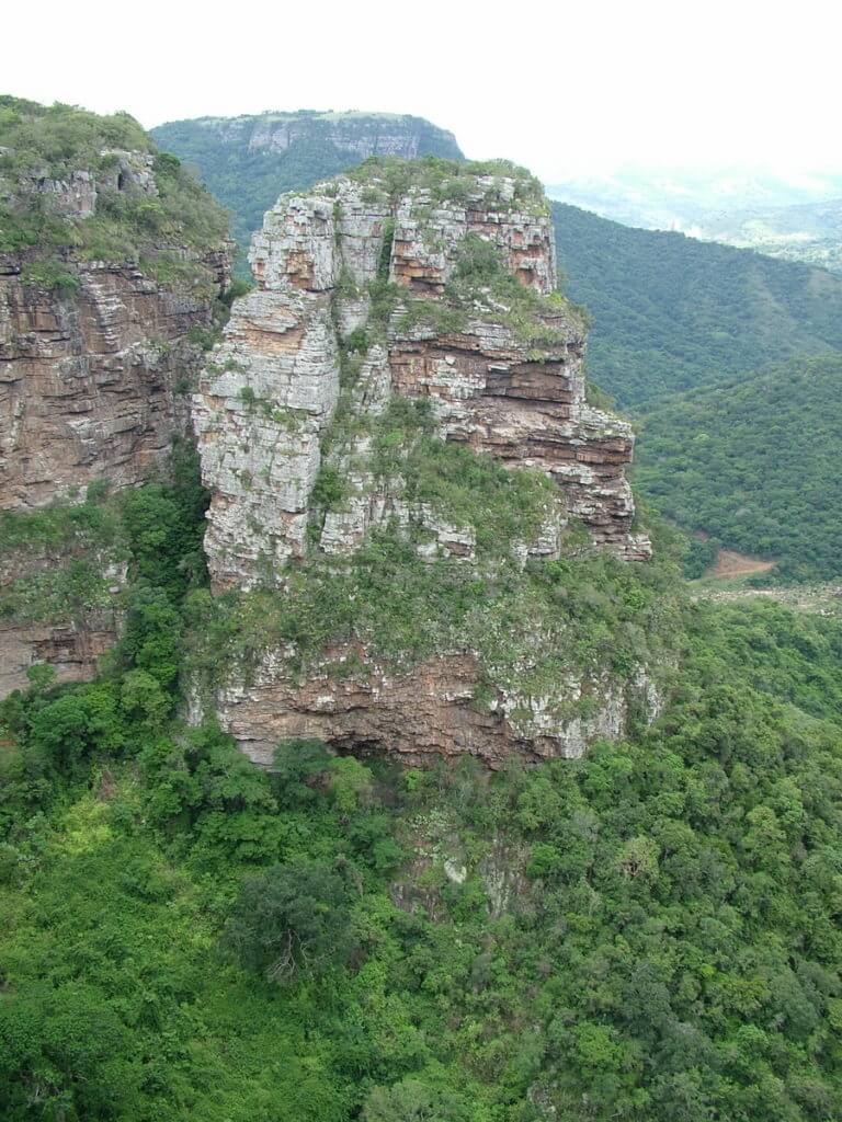 baboon's castle, oribi gorge, south africa