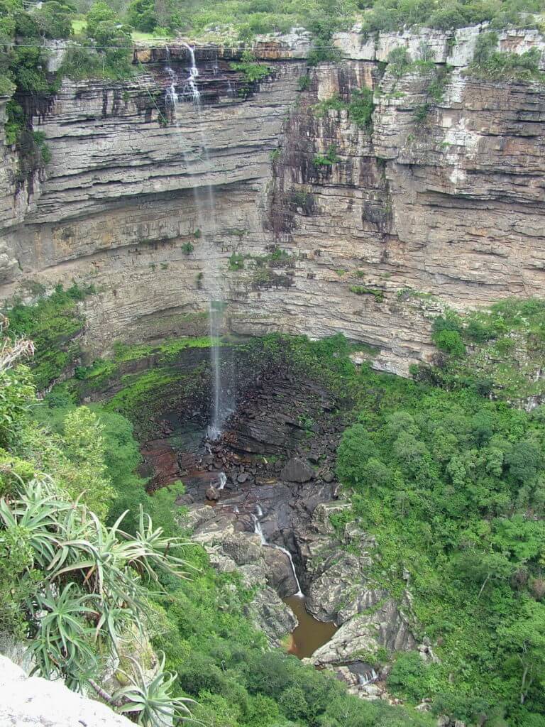 lehr's falls, oribi gorge, south africa