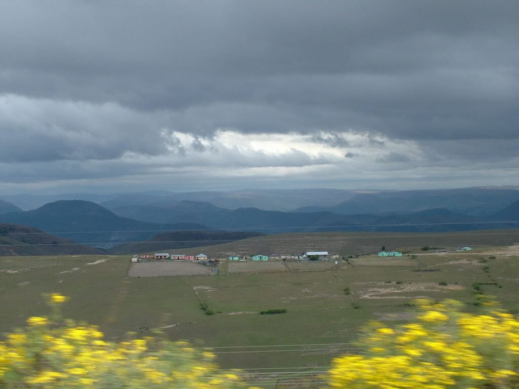 gray clouds near east london, south africa