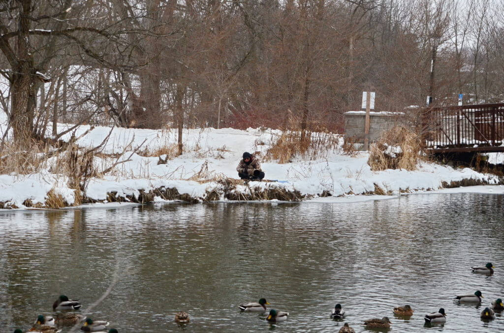 east holland river, fairy lake park, newmarket, ontario, canada