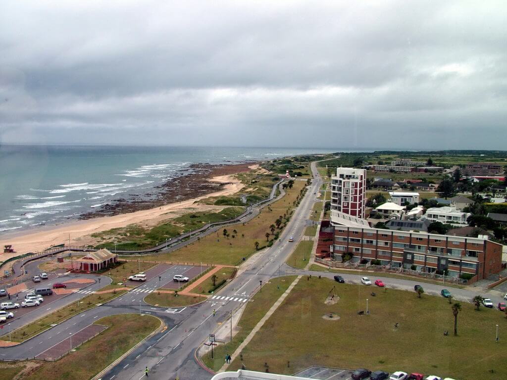 beach and boardwalk, port elizabeth, south africa