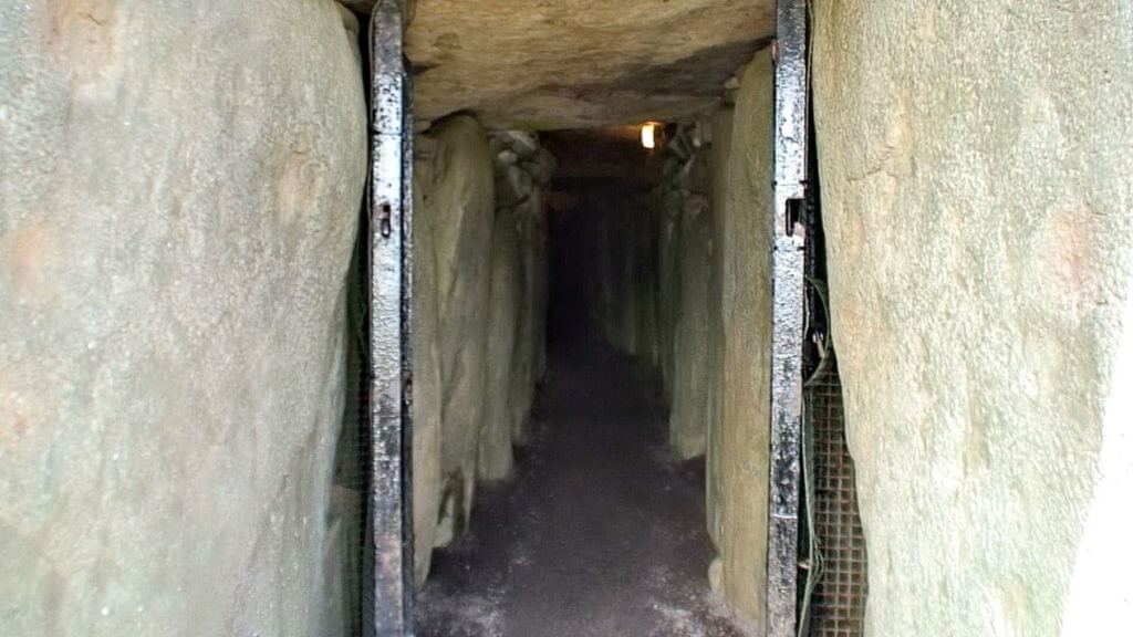 the passageway, newgrange, county meath, ireland