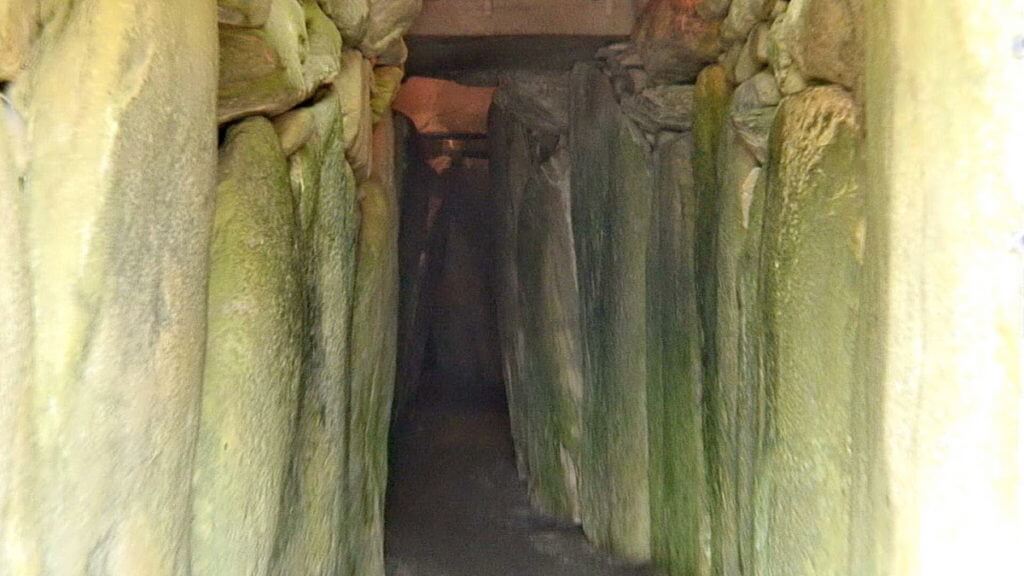 the passageway, newgrange, county meath, ireland