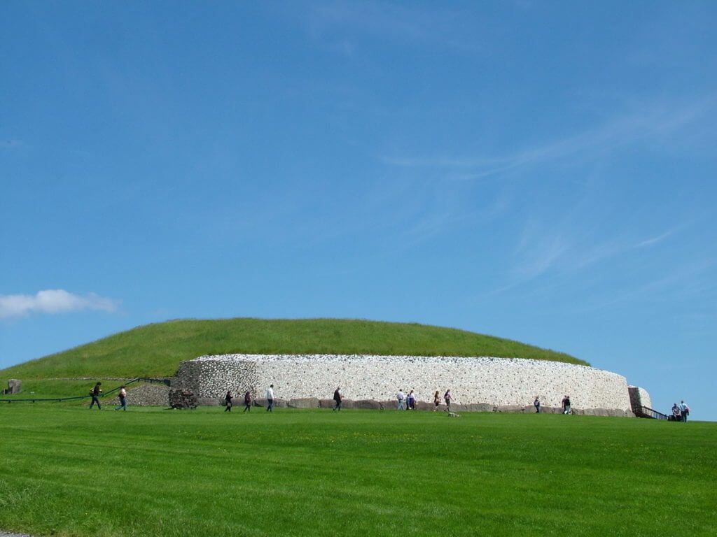 newgrange, county meath, ireland