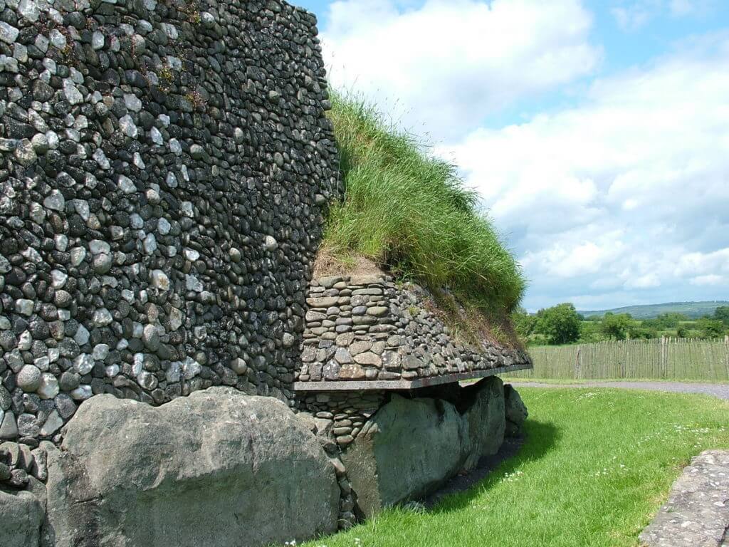 stonework, newgrange, county meath, ireland