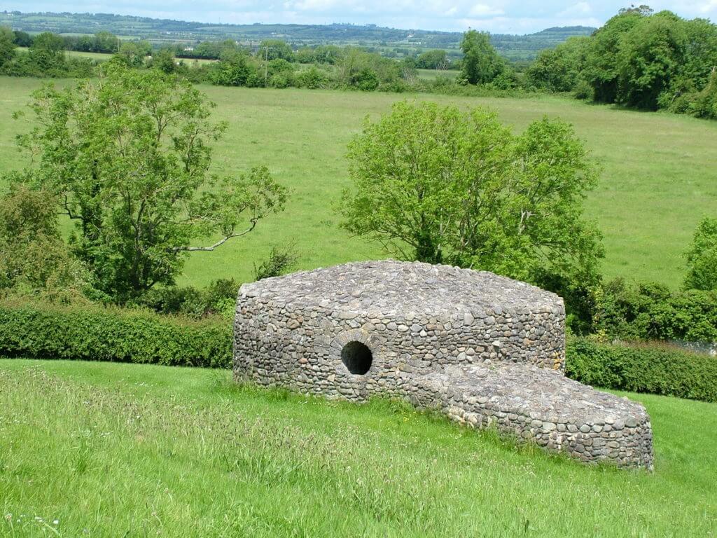 an outbuilding at newgrange, county meath, ireland