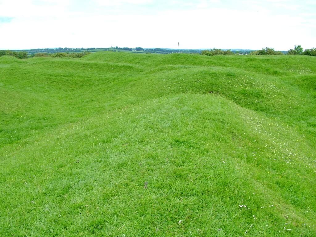 an forradh, the mound of assembly, the hill of tara, county meath, ireland