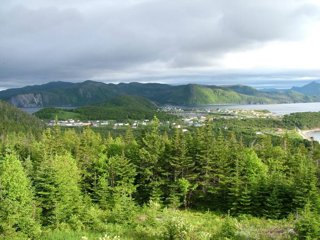 norris point, newfoundland, canada