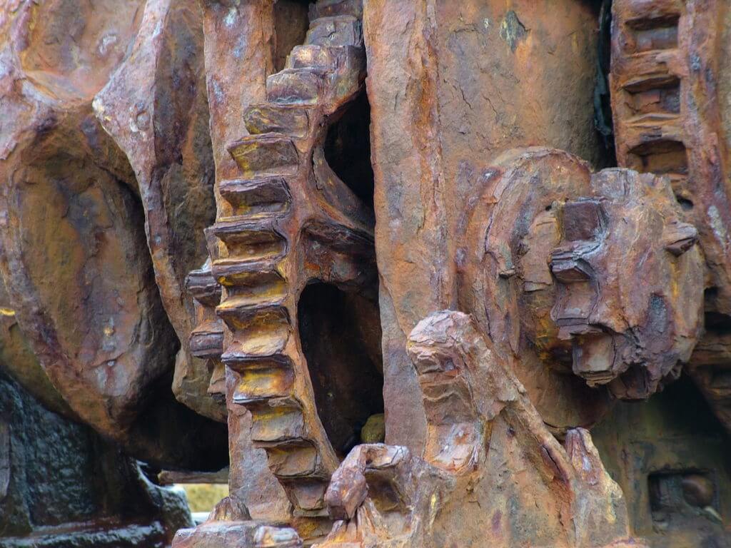 the wreck of the s.s. ethie, martin's point, newfoundland, canada