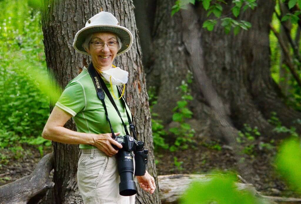 jean in a forest, markham, ontario