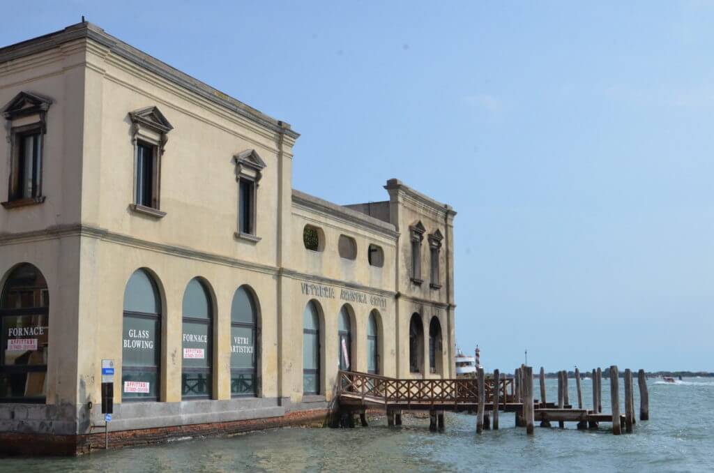 glass factory, murano island, venice, italy
