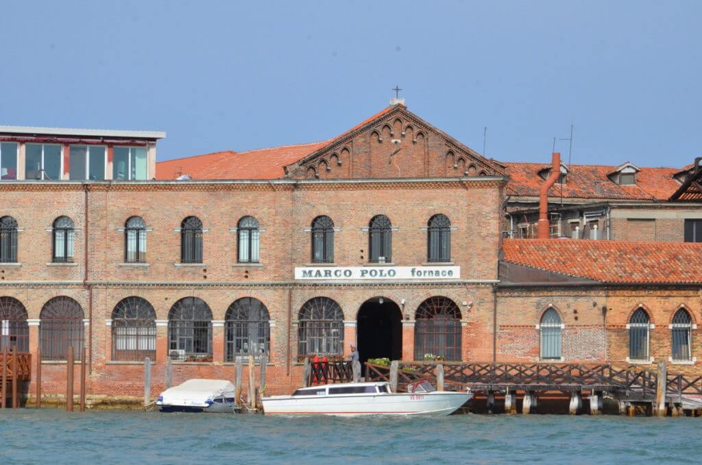 marco polo fornace, murano island, venice, italy