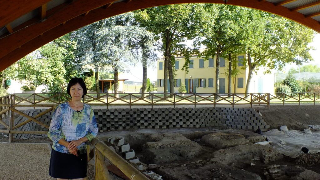archeological dig, Agriturismo Forzello, rovigo, italy