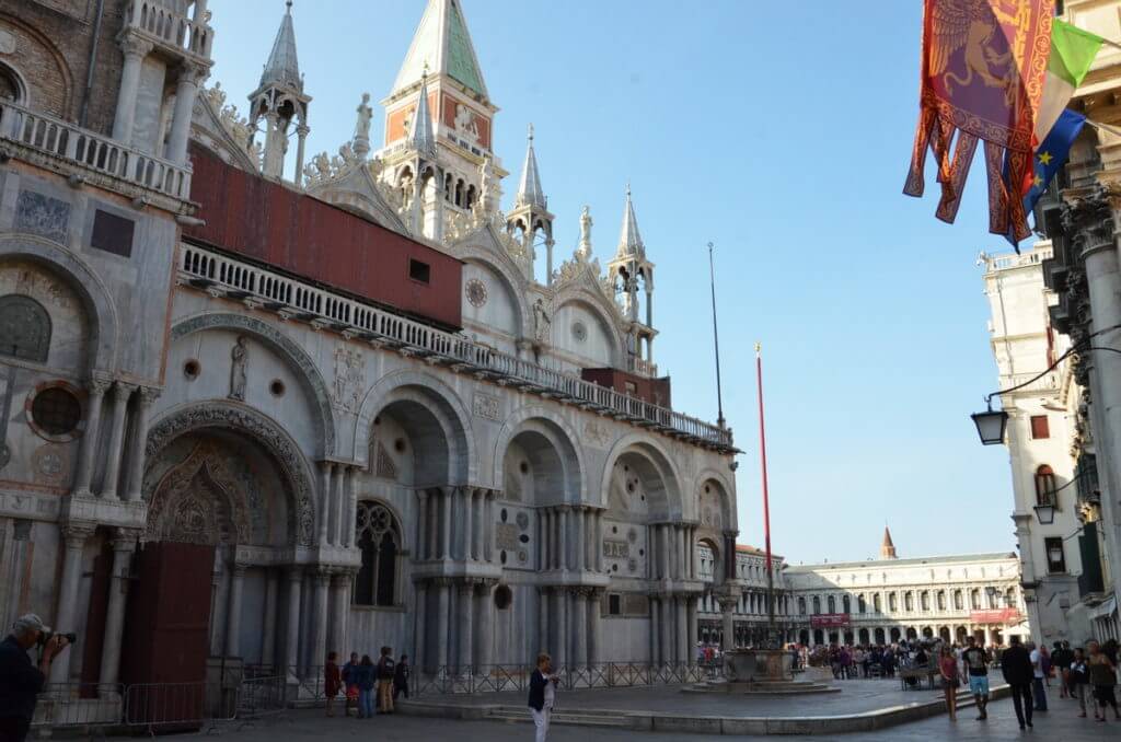 st. mark's basilica, st. mark's square, venice, italy