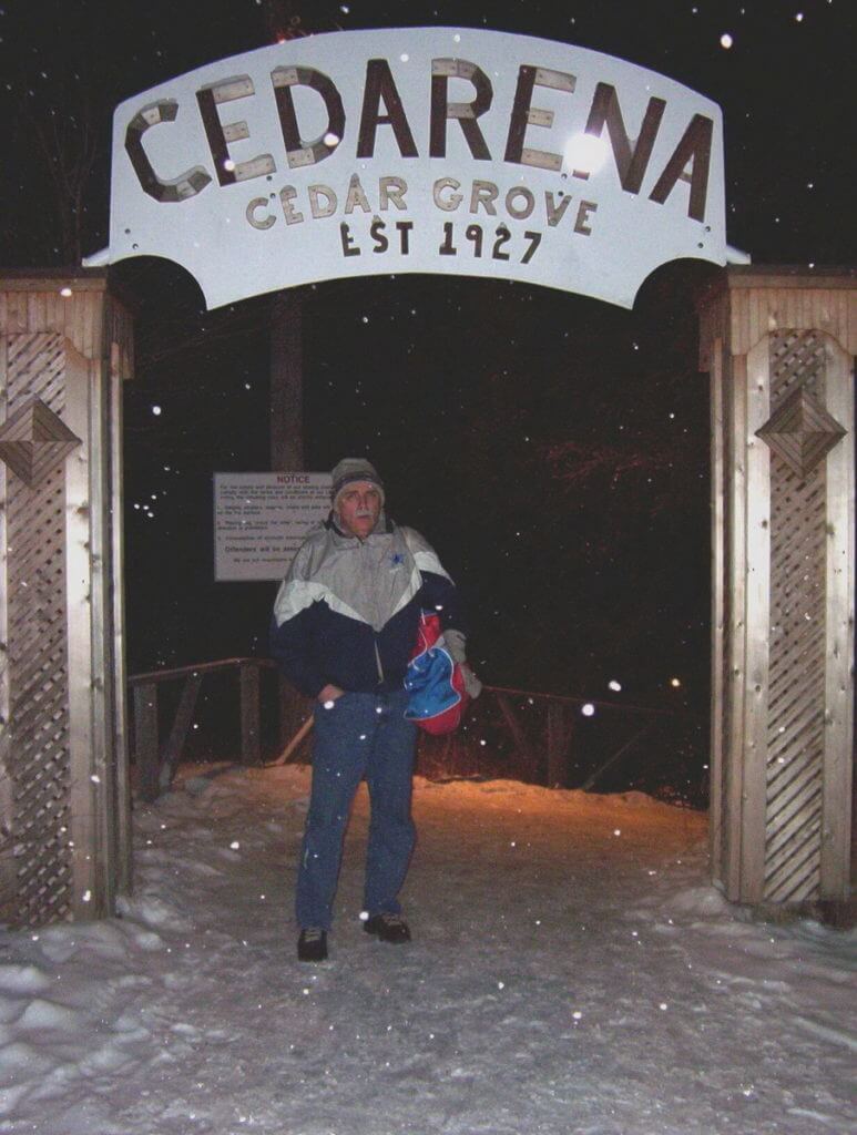 cedarena entrance, 2003, cedar grove, markham, ontario