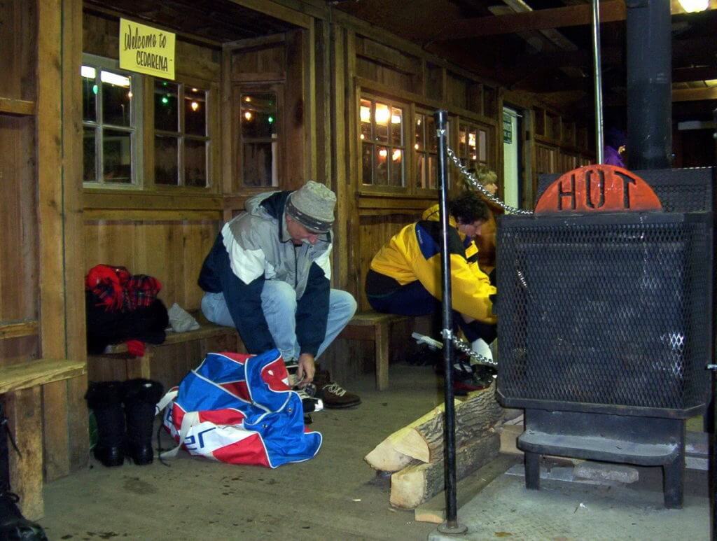 inside the clubhouse, cedarena 2003, cedar grove, markham, ontario