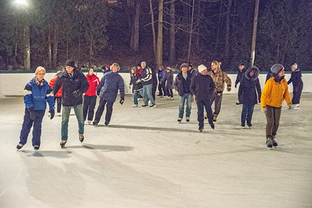 skaters at cedarena, january 2015, cedar grove, markham, ontario