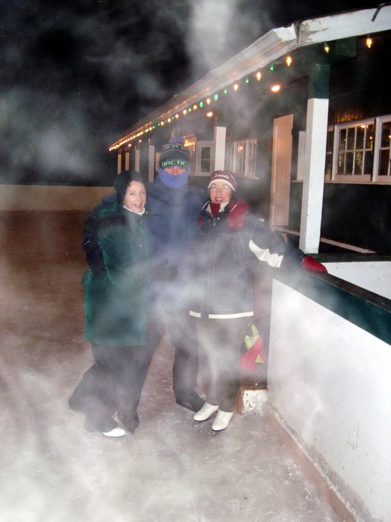 jean and friends, cedarena, valentine's skating party 2007, cedar grove, markham, ontario