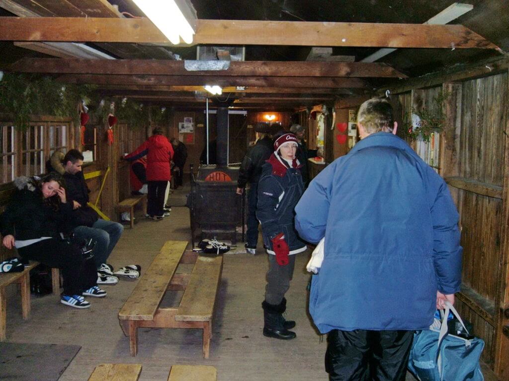 clubhouse interior, valentine's party 2003, cedarena, cedar grove, markham, ontario