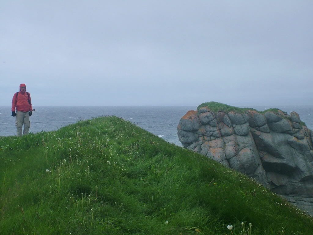 bob on the green gardens trail, gros morne national park, newfoundland