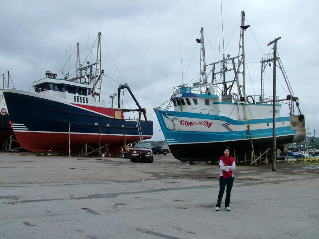 shipyard, port saunders, newfoundland