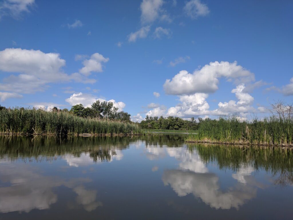 Image of Duffins Creek in Ajax, Ontario, Canada.