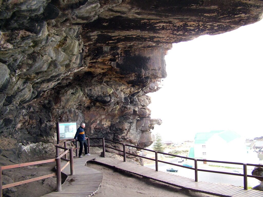 image of cave at cape st. blaize, mossel bay, south africa