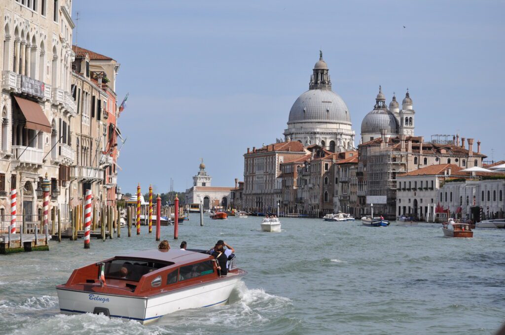 image of Santa Maria della Salute, venice, italy 