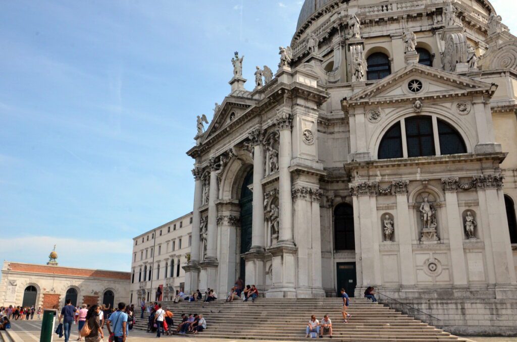 image of Santa Maria della Salute, venice, italy