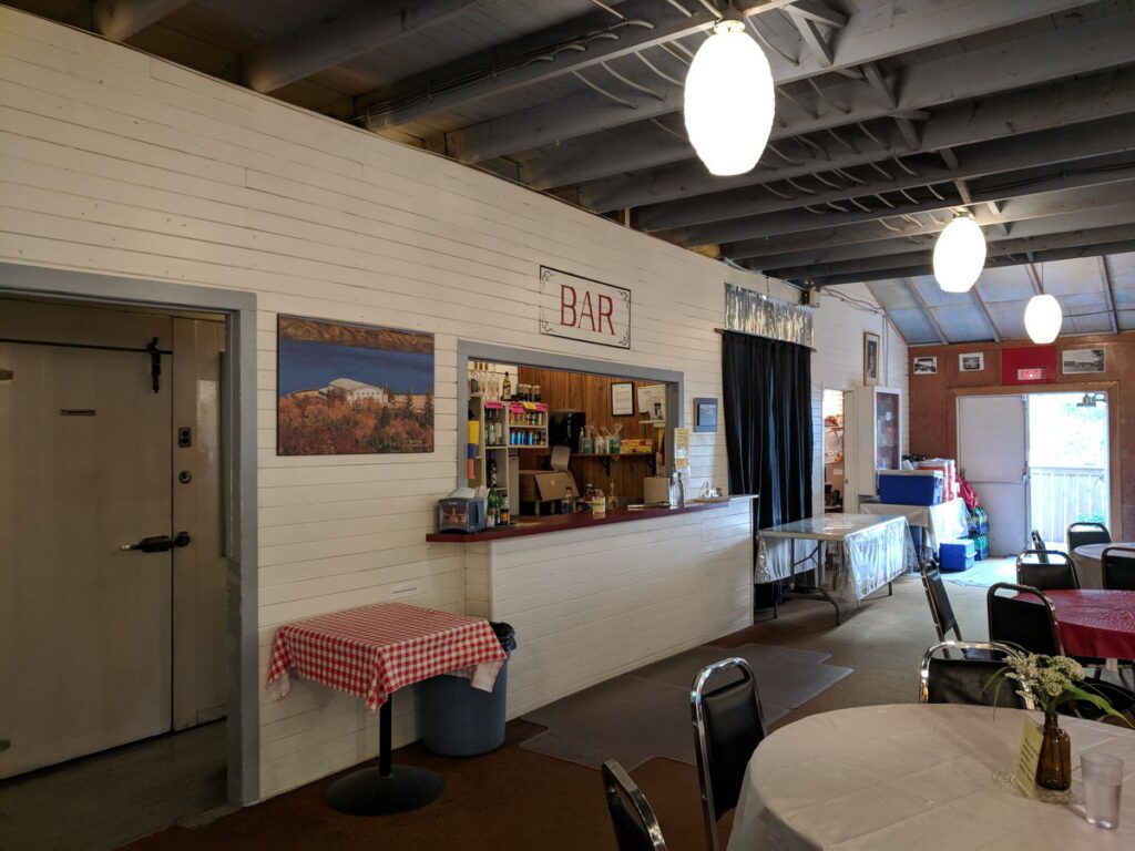 image of danceland interior, little manitou lake, watrous, saskatchewan