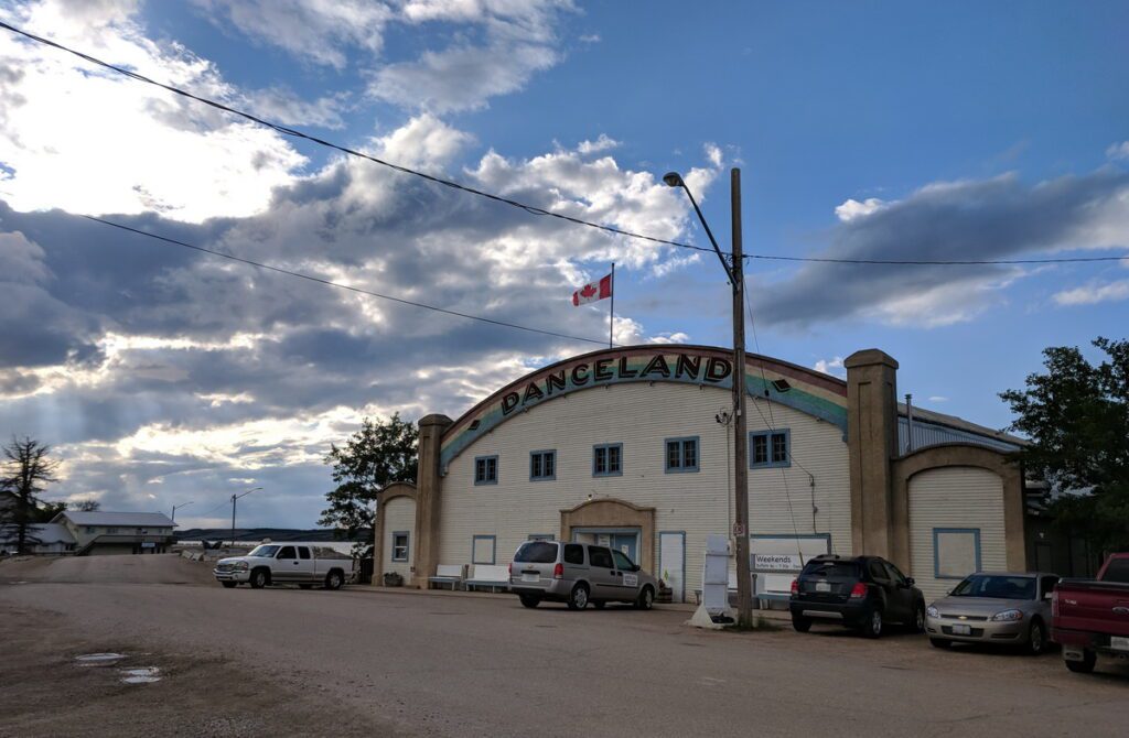image of danceland, little manitou lake, watrous, saskatchewan