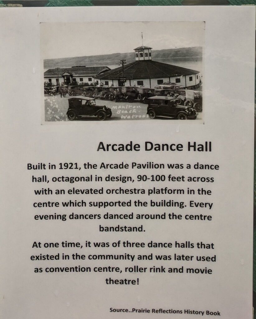 image of arcade pavilion, watrous, saskatchewan