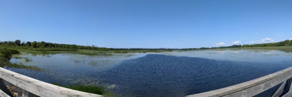 image of consecon lake, millennium trail, prince edward county, ontario