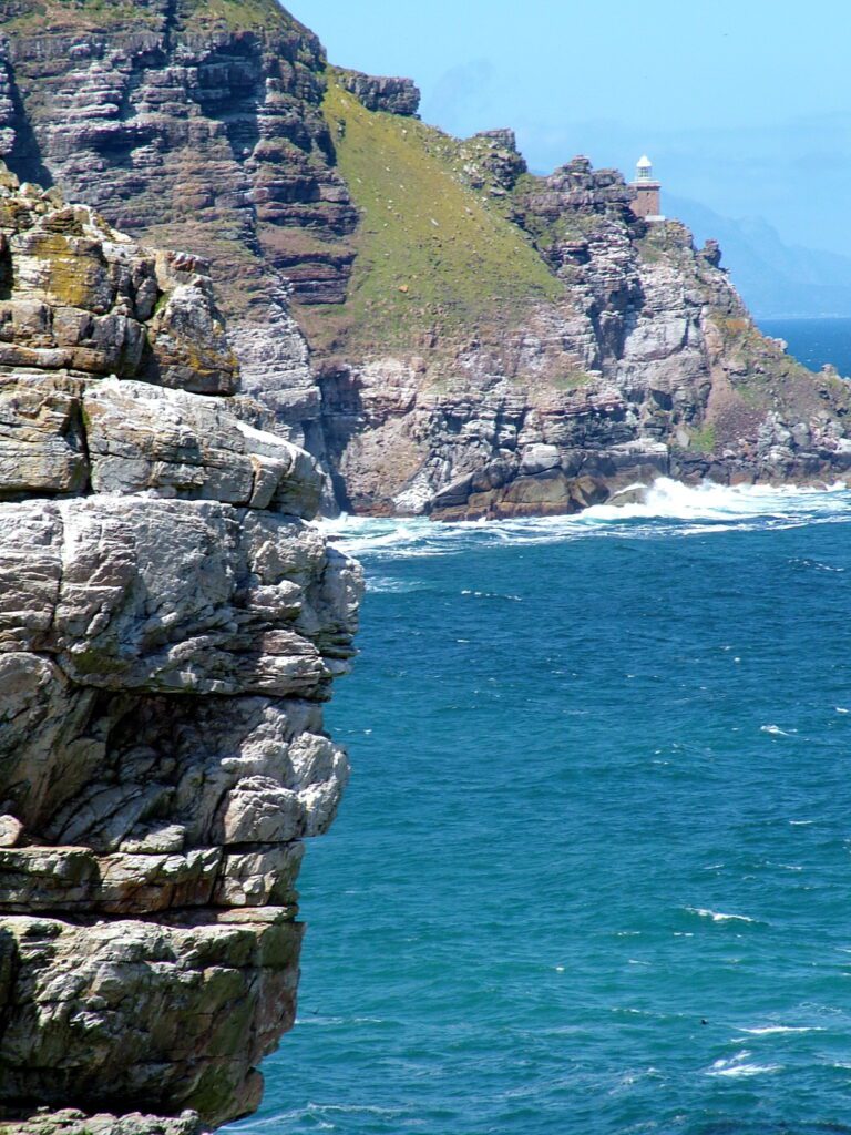 image of new cape point lighthouse, cape point, cape of good hope nature reserve, south africa