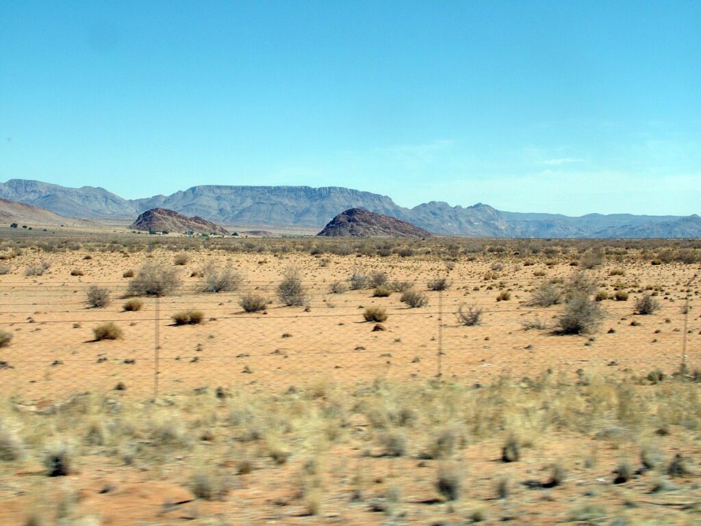 image of the landscape, northern cape, south africa