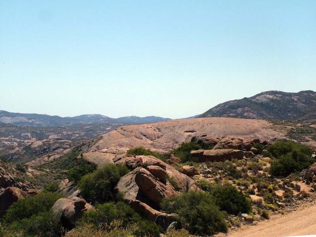 image of monstrous rocks, northern cape, south africa