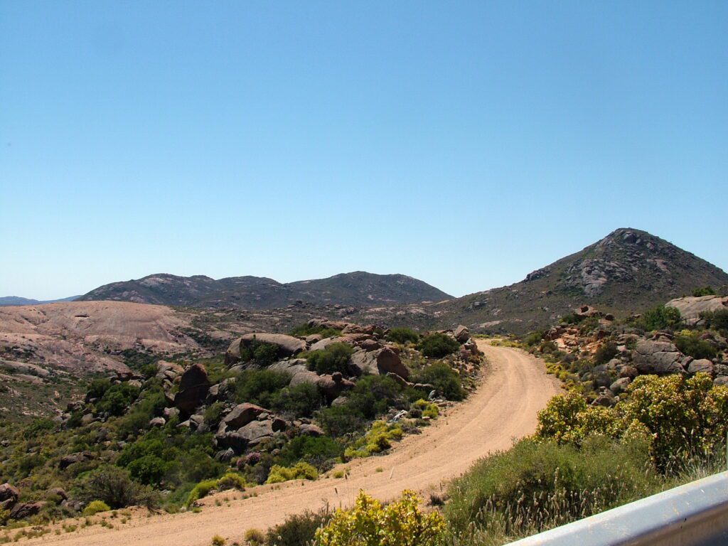 image of rocky, rugged terrain, northern cape, south africa