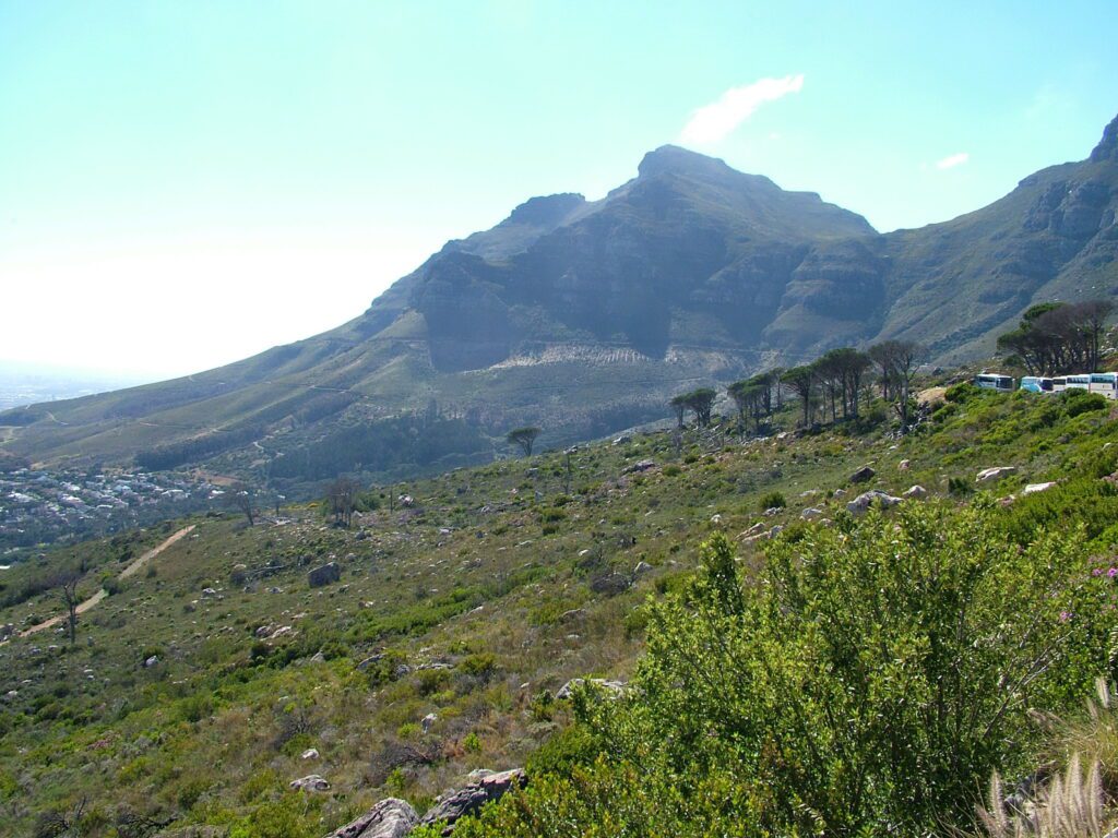 image of table mountain, cape town, south africa 